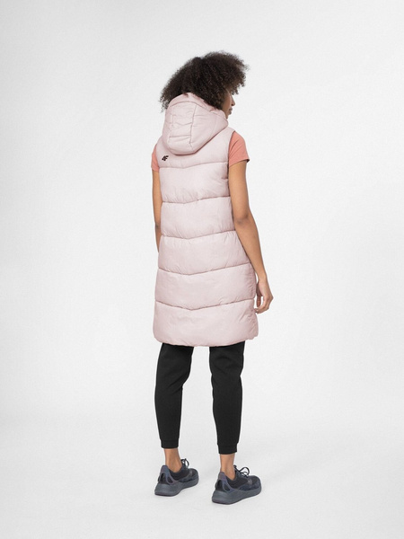 Kurtka damska puchowa bezrękawnik 4F 4FSS23TDJAF093-83S