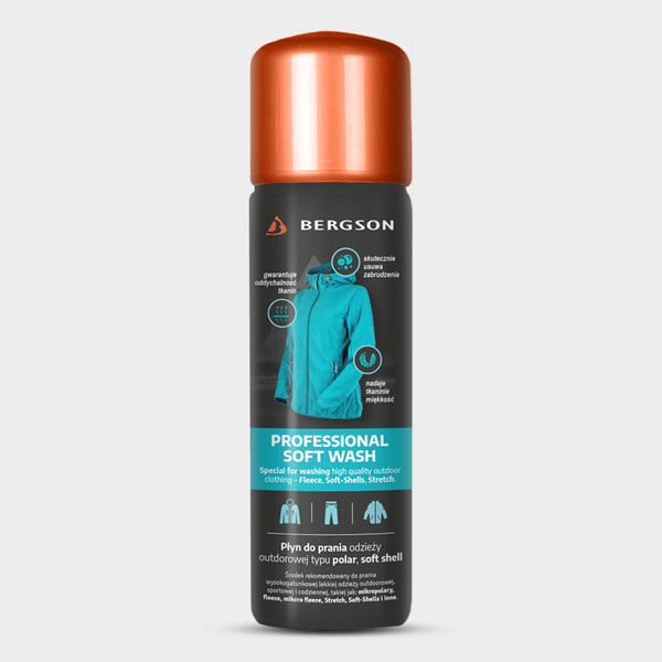 Płyn do prania odzieży BERGSON SOFT WASH BRGCH012 300ml