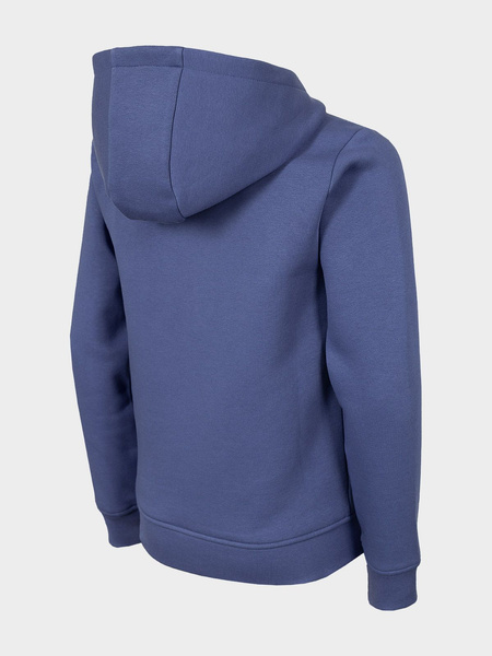 Bluza dziecięca z kapturem rozpinana 4F HJL22-JBLD001-32S