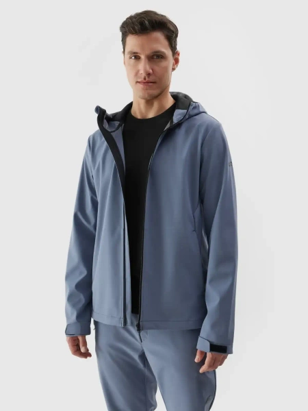 Kurtka męska softshell wiatroodporna 4F 4FWAW24TSOFM283-32S