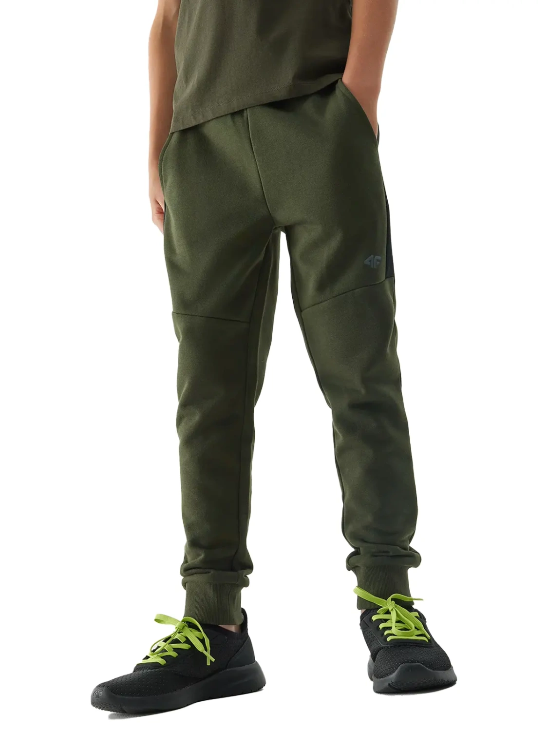 Spodnie dresowe dziecięce 4F 4FJAW23TTROM414-43S