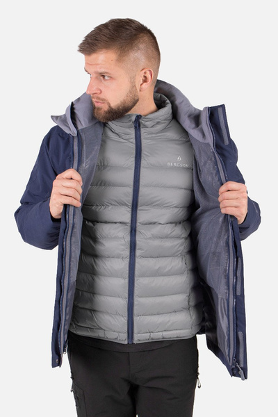 Kurtka męska Bergson Aspect Stx 3w1 Majolica Navy