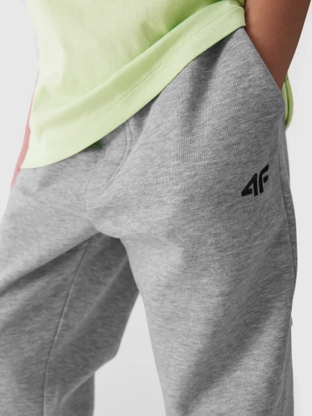 Spodnie dresowe dziecięce 4F 4FJAW23TTROM411-27M 