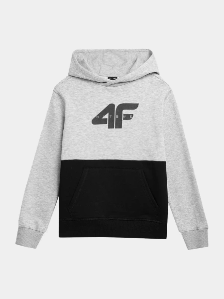 Bluza dziecięca z kapturem 4F 4FJAW23TSWSM628-27M 