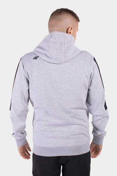 Bluza męska z kapturem rozpinana 4F H4L20-BLM003-27M