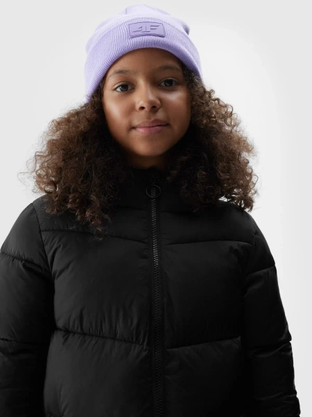 Kurtka dziecięca zimowa puchowa 4F 4FJAW23TDJAF268-21S