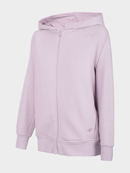 Bluza damska z kapturem rozpinana 4F H4L22-BLD024-52S