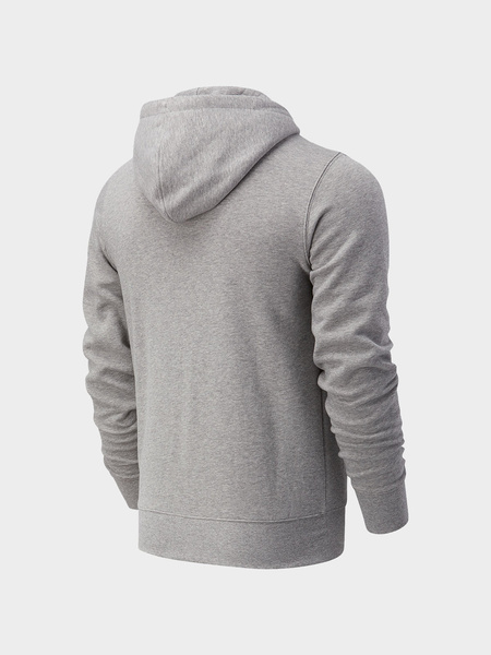 Bluza męska z kapturem rozpinana NEW BALANCE MJ03907-AG