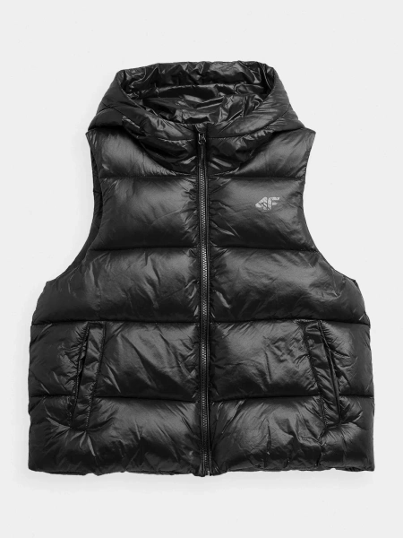 Kurtka damska puchowa bezrękawnik 4F 4FWSS24TVJAF112-20S 
