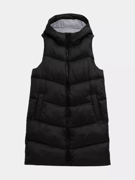 Kurtka damska puchowa bezrękawnik 4F 4FSS23TDJAF093-20S