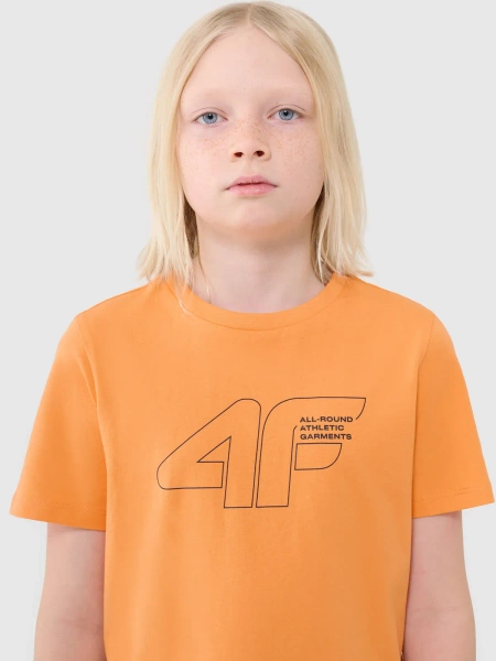Koszulka dziecięca 4F 4FJWSS25TTSHM2185-70S