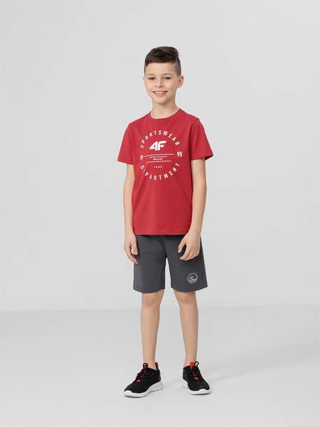 Koszulka dziecięca 4F JUNIOR HJL22-JTSM003-62S