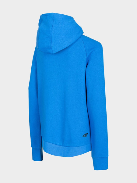 Bluza dziecięca z kapturem rozpinana 4F JUNIOR HJL22-JBLM005-36S