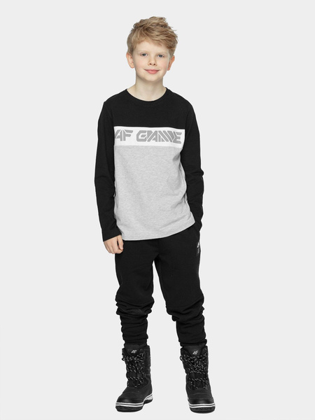 Koszulka dziecięca 4F HJZ21-JTSML004-20S