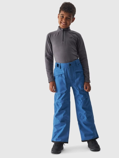 Bluza dziecięca polarowa 4F 4FJAW23UFLEM019-24S