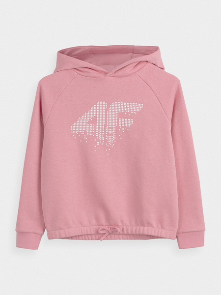 Bluza dziecięca z kapturem 4F HJZ21-JBLD004A-56S