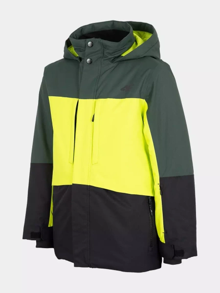 Kurtka dziecięca zimowa narciarska 4F HJZ22-JKUMN004-90S