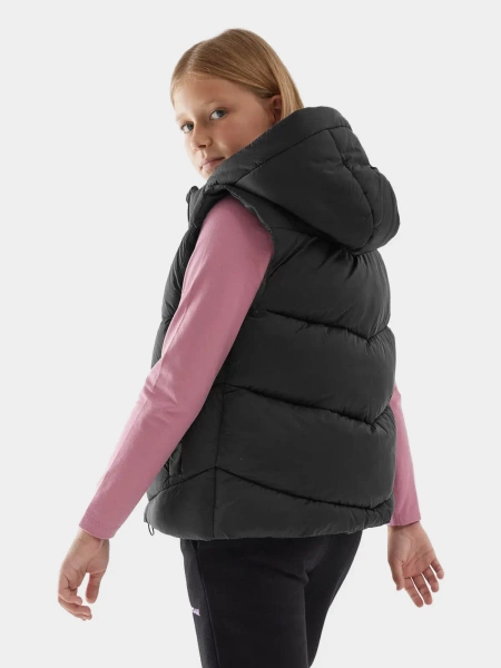 Kurtka dziecięca bezrękawnik 4F 4FJAW23TVJAF045-21S 