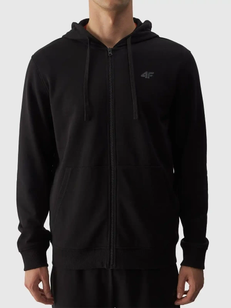 Bluza męska z kapturem rozpinana 4F 4FWMM00TSWSM1466-20S