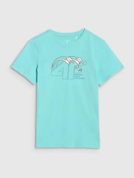 Koszulka dziecięca 4F 4FJWSS25TTSHM1917-47S