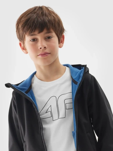 Kurtka dziecięca softshell 4F 4FJWAW24TSOFM269-33S