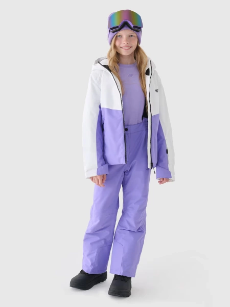 Kurtka dziecięca zimowa narciarska 4F 4FJWAW24TTJAF542-51S