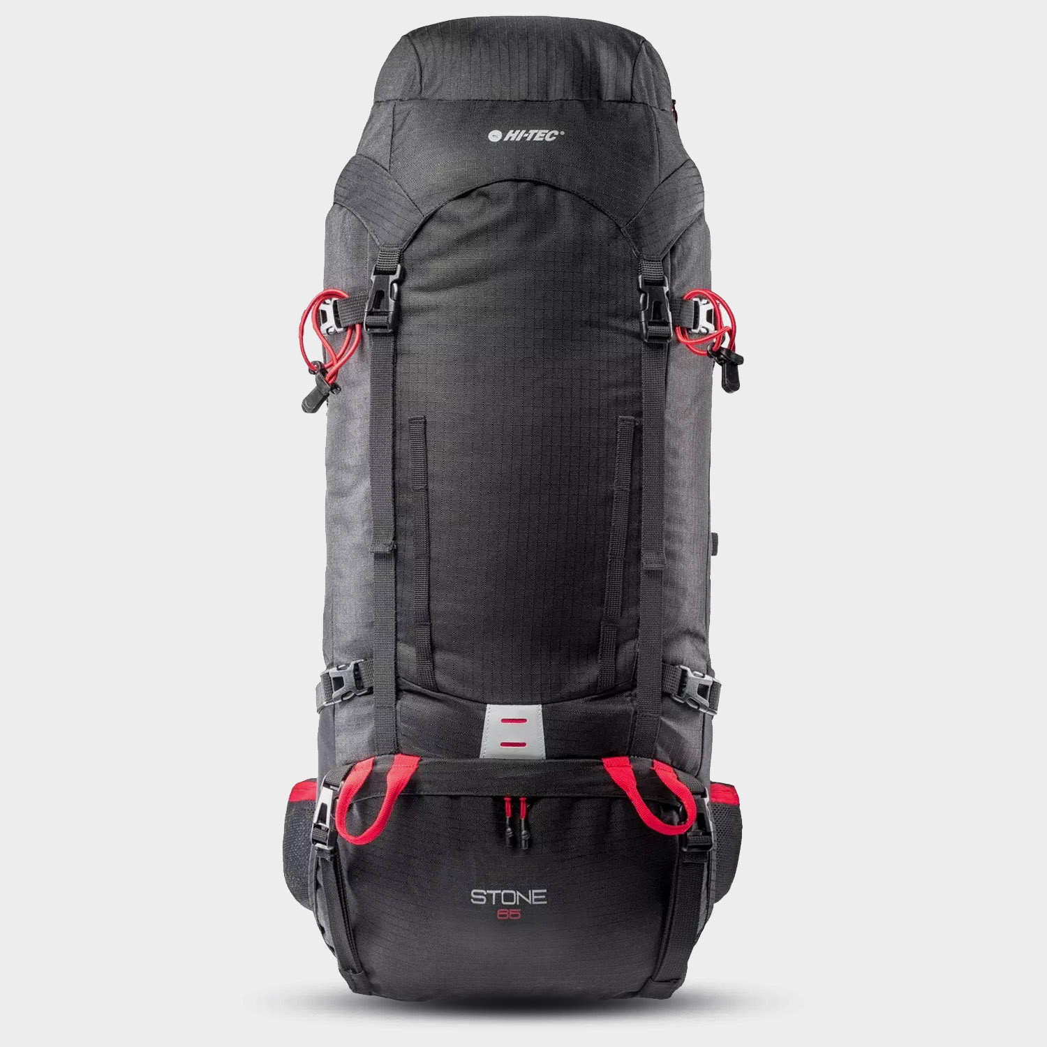 Plecak turystyczny HI-TEC STONE 65 BLACK/RED