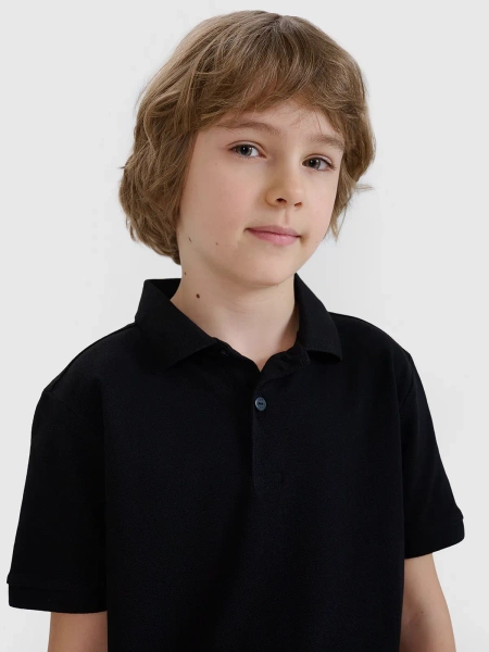 Koszulka dziecięca polo 4F 4FJWMM00TPTSU513-20S