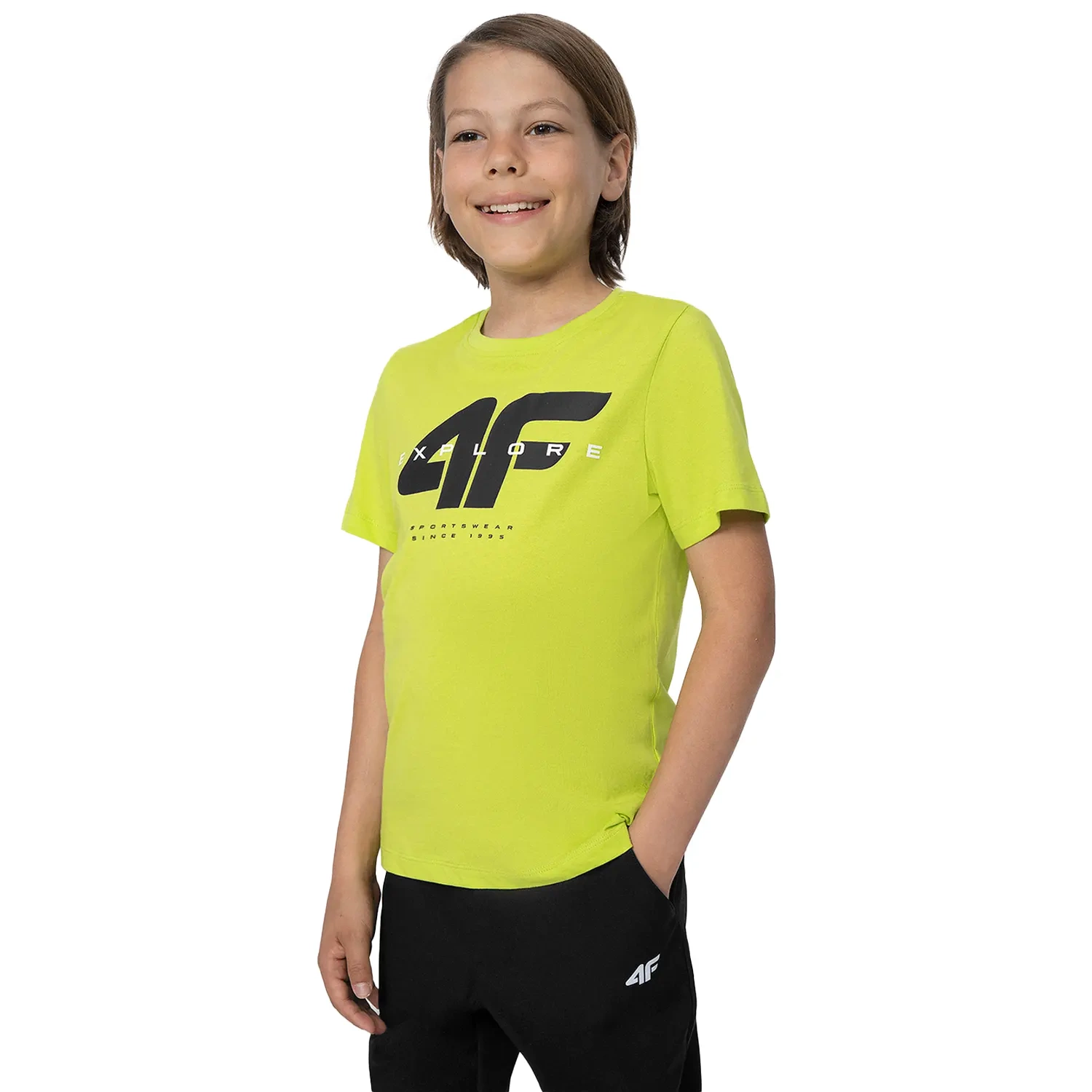 Koszulka dziecięca 4F 4FJSS23TTSHM290-45N
