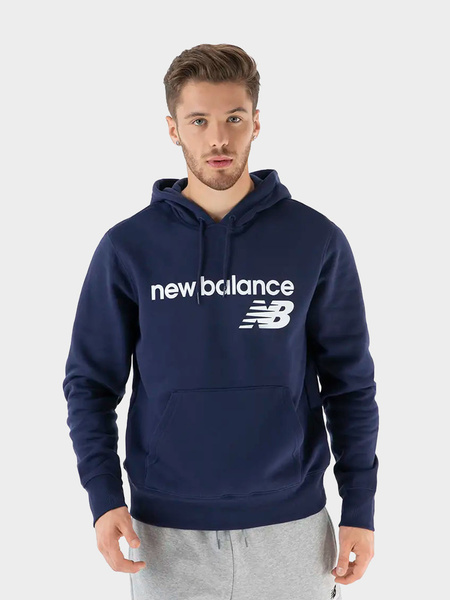 Bluza męska z kapturem NEW BALANCE MT03910-PGM