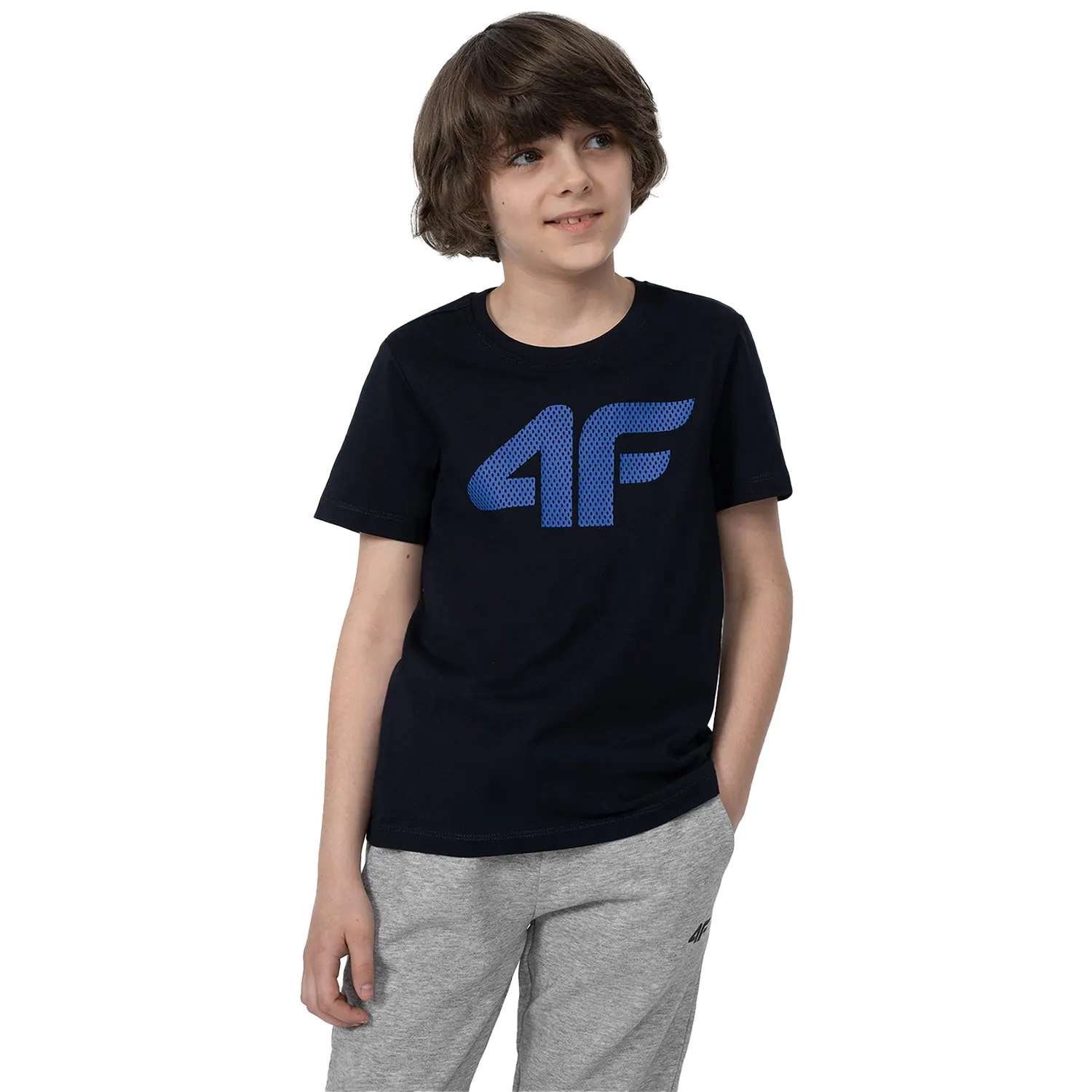 Koszulka dziecięca 4F 4FJSS23TTSHM293-31S