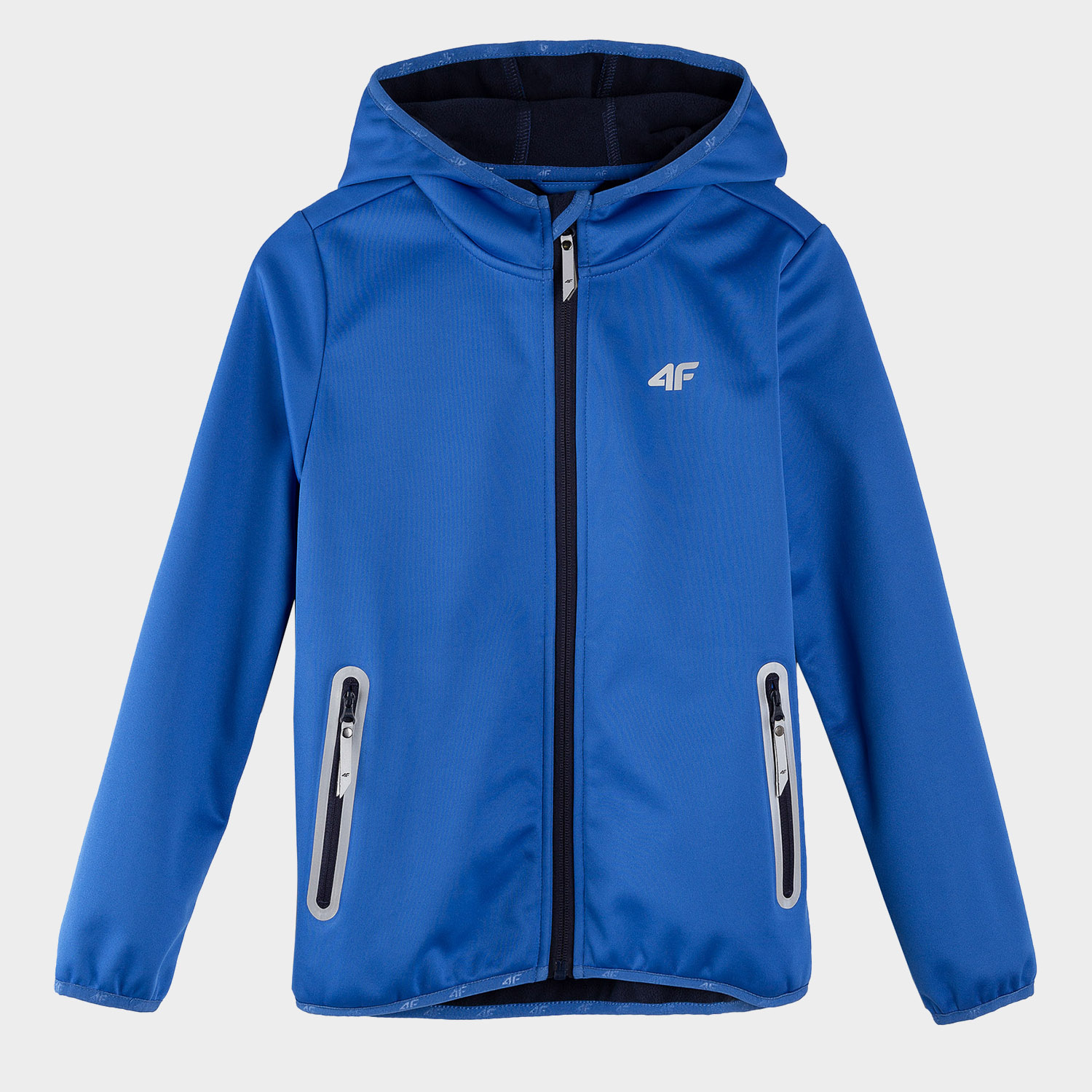 Kurtka dziecięca softshell 4F HJL21-JSFM001-36S