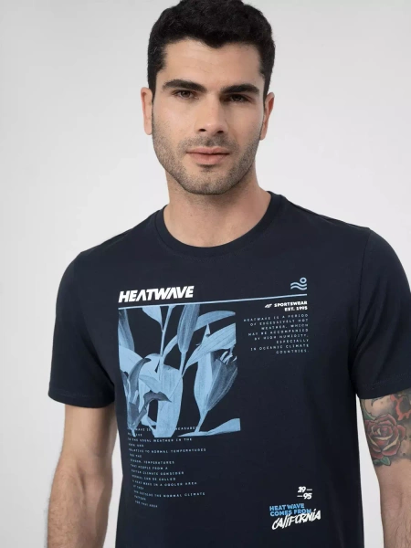 Koszulka męska 4F 4FSS23TTSHM356-31S