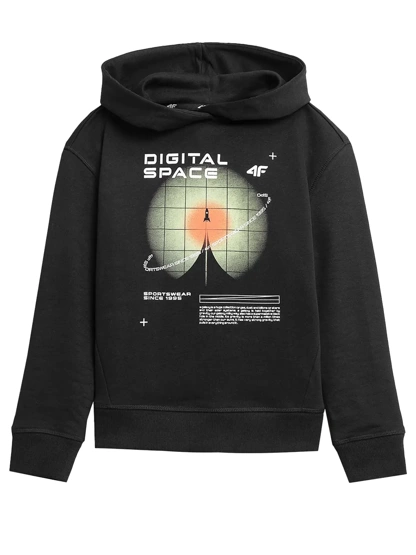 Bluza dziecięca z kapturem 4F 4FJAW23TSWSM632-20S