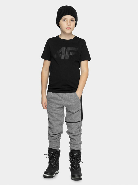 Koszulka dziecięca 4F HJZ21-JTSM001A-20S