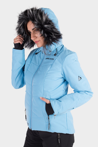 Kurtka damska BERGSON SNOWSWIFT STX BLUE BRG00039
