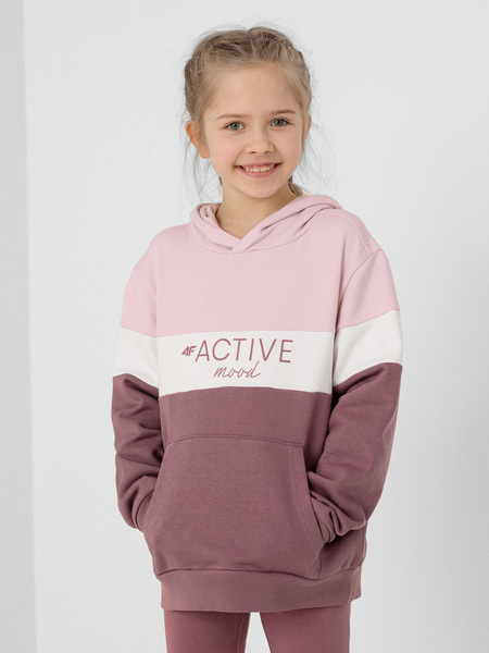 Bluza dziecięca z kapturem 4F HJL22-JBLD002-60S