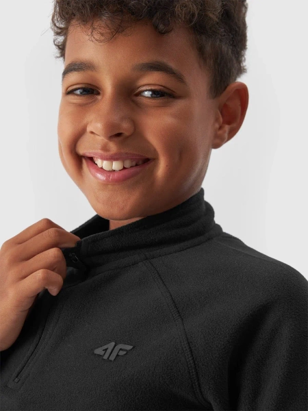 Bluza dziecięca polarowa 4F 4FJAW23UFLEM019-20S 