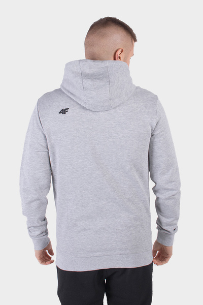 Bluza męska z kapturem rozpinana 4F NOSH4-BLM004-27M