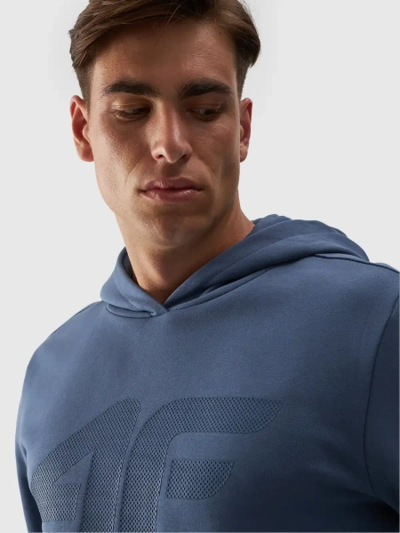 Bluza męska z kapturem 4F 4FWMM00TSWSM1464-32S