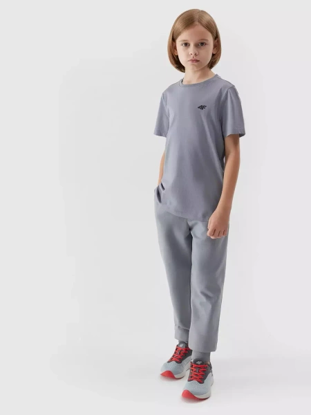 Koszulka dziecięca 4F 4FJAW23TTSHM0795-34S