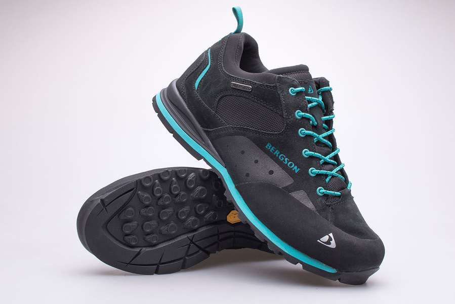 Buty damskie trekkingowe BERGSON SOIRA LOW STX black/mint