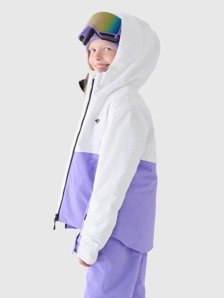 Kurtka dziecięca zimowa narciarska 4F 4FJWAW24TTJAF542-51S