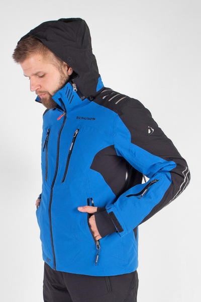 Kurtka męska BERGSON RACE-X BLUE BRG00036