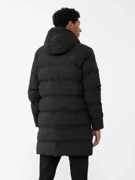 Kurtka męska zimowa puchowa długa 4F 4FAW23TDJAM246-20S