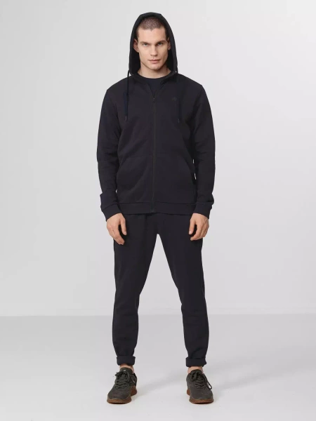 Bluza męska z kapturem rozpinana 4F H4Z22-BLM353-30S
