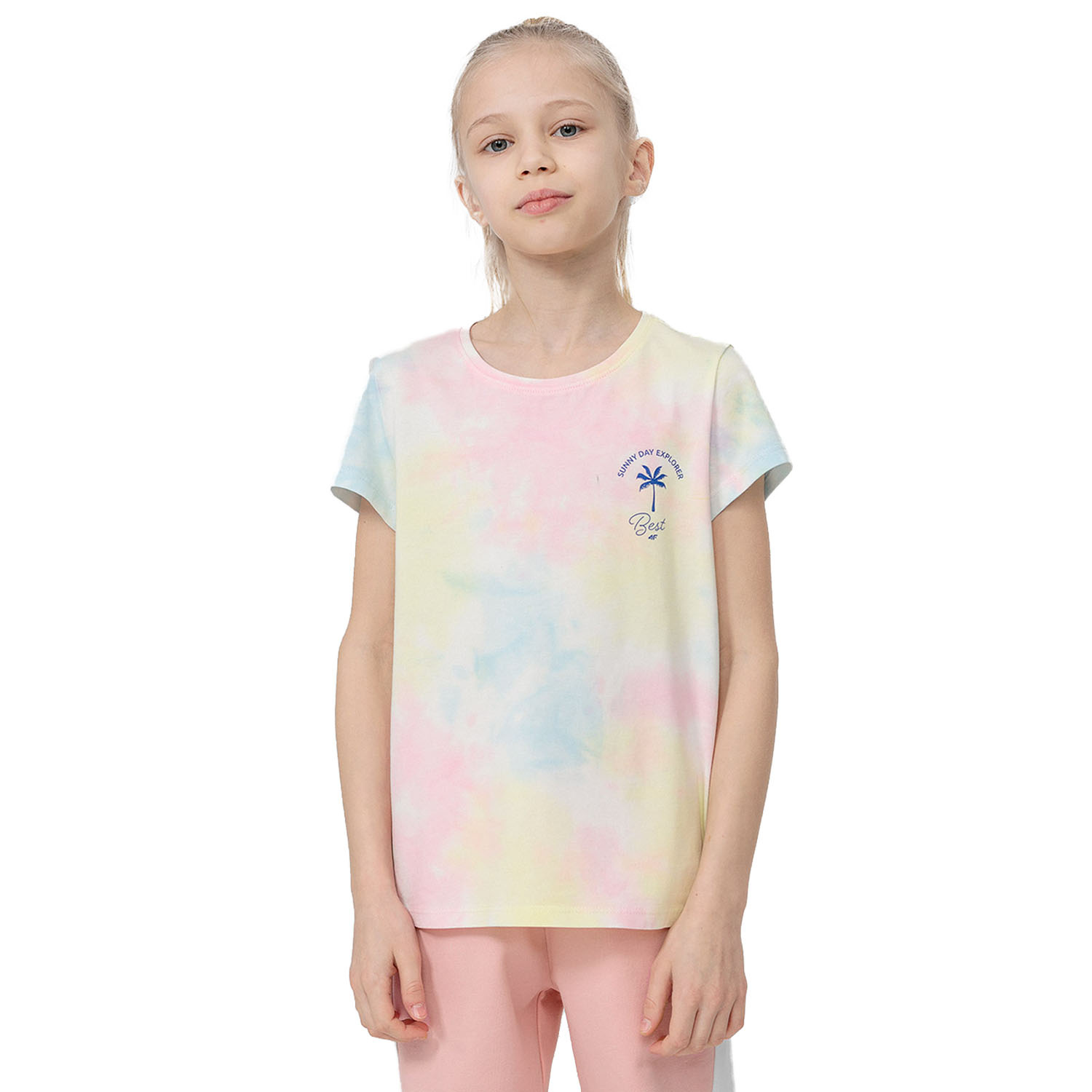 Koszulka dziecięca 4F JUNIOR HJL22-JTSD007-90A