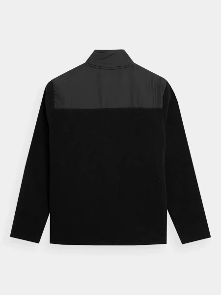 Bluza dziecięca rozpinana polarowa 4F 4FJSS23TFLEM040-20S