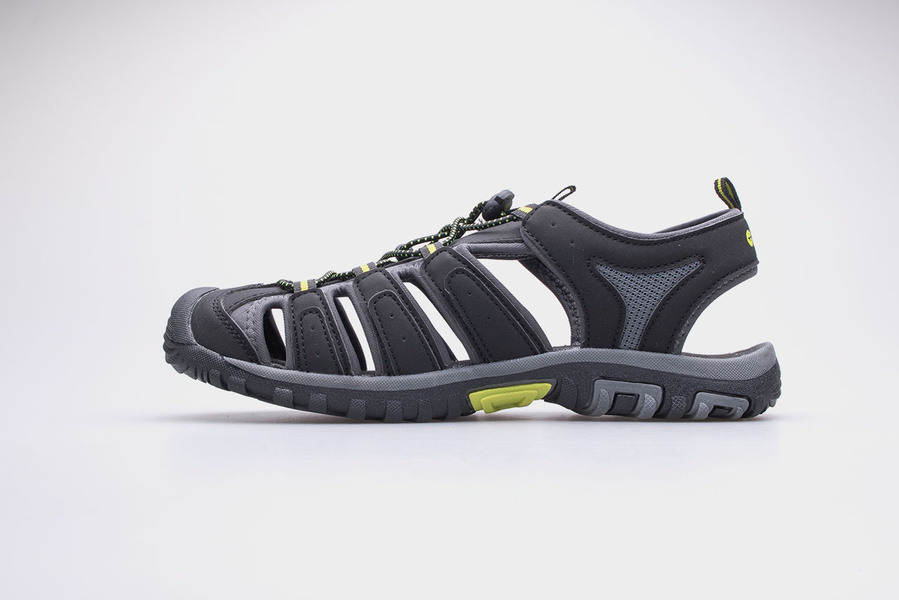Sandały HI-TEC ERITIO AVSSS21-HT-02 BLACK/LIME