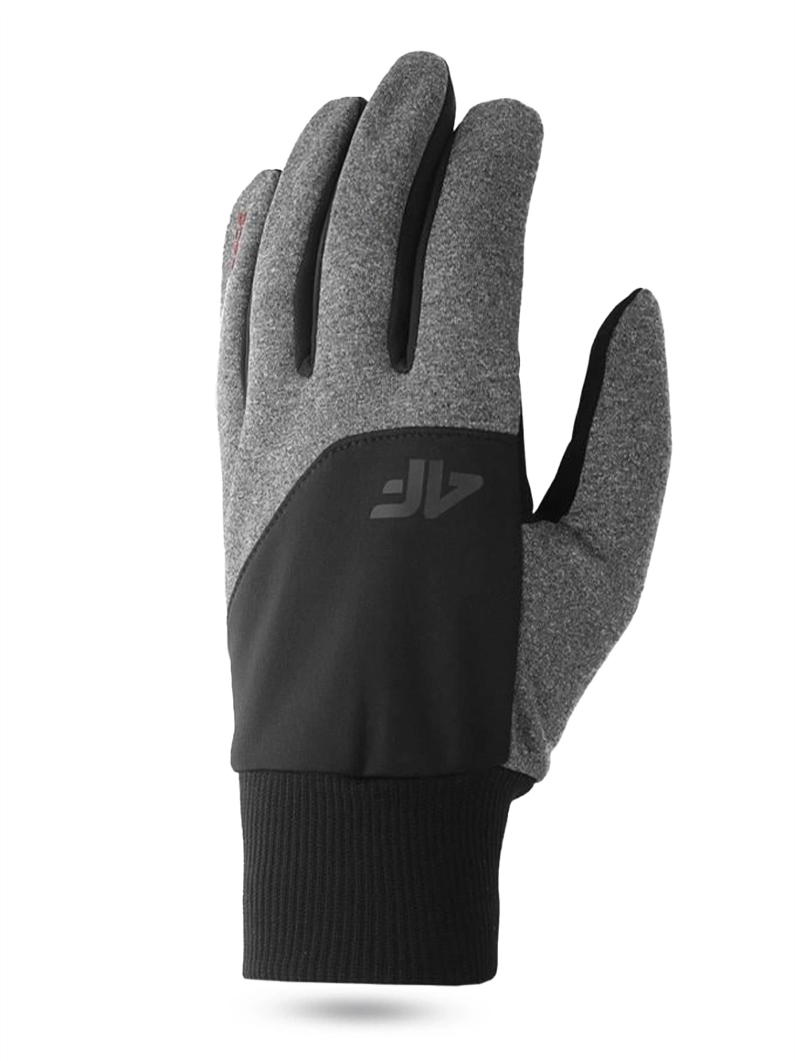 Rękawiczki zimowe męskie 4F 4FAW23AGLOU039-25M (ekran dotykowy)